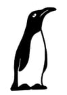 F�rgl�ggningsbilder pingvin