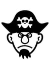 F�rgl�ggningsbilder pirat