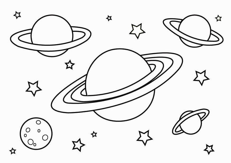 Målarbild planet