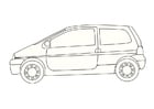 Målarbild Renault Twingo