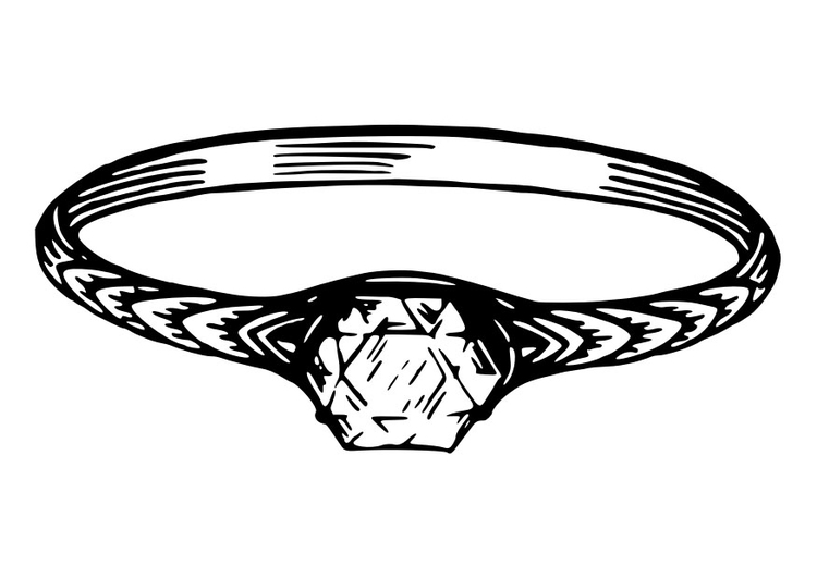 Målarbild ring