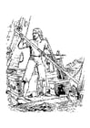 Robinson Crusoe - skeppsbrott