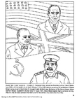 F�rgl�ggningsbilder Roosevelt, Churchill, Stalin