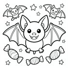 söta vampyrfladdermöss