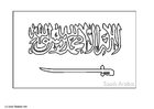 Målarbild Saudiarabien