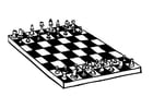 F�rgl�ggningsbilder schack