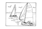 malarbild segling