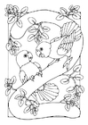 Målarbild siffra - 4