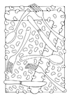 Målarbild siffra - 7