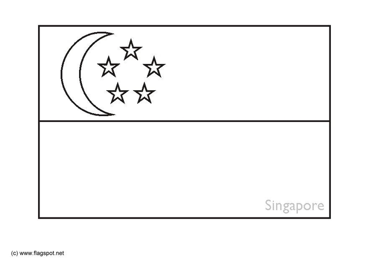 Målarbild Singapore