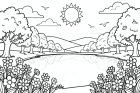 sommarscen