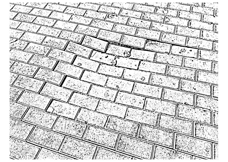 Målarbild stenar