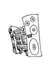 Målarbild stereo
