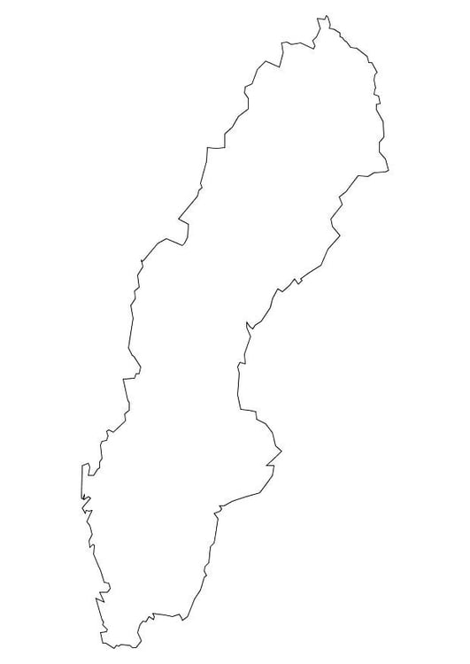 Målarbild Sverige