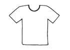 F�rgl�ggningsbilder t-shirt