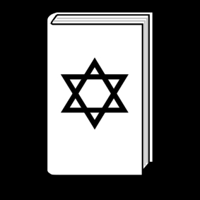 Målarbild Talmud