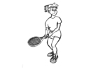 malarbild tennis