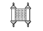 Målarbild torah