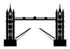 F�rgl�ggningsbilder Tower Bridge