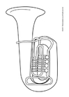 Målarbild tuba