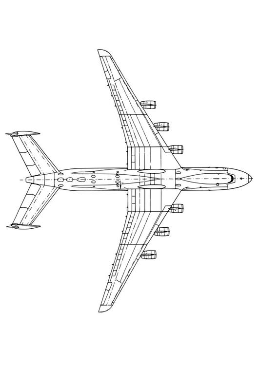 undersidan av flygplan