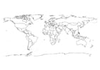F�rgl�ggningsbilder världskarta