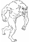 malarbild varulv