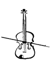 F�rgl�ggningsbilder violin