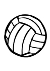 F�rgl�ggningsbilder volleyboll